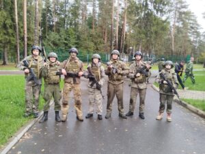 Юные друзья пограничников